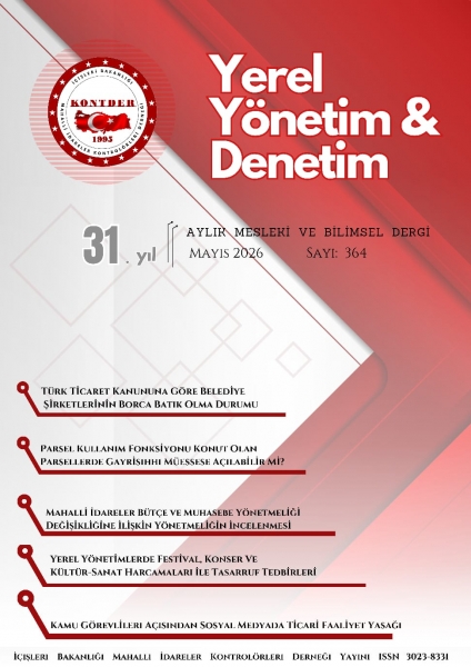YEREL YÖNETİM VE DENETİM DERGİSİ Mayıs 2026